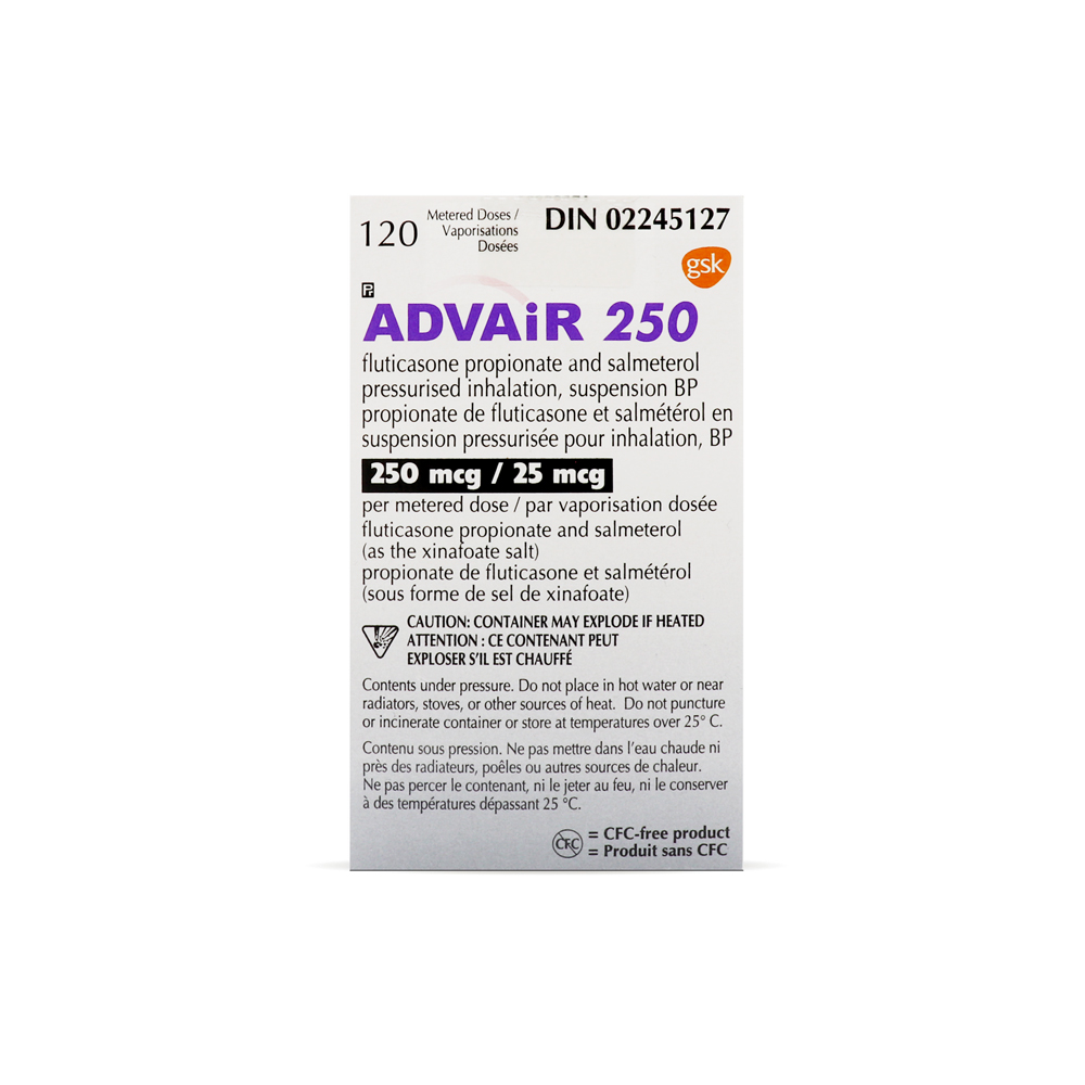 Advair MDI (Fluticasone Salmeterol)