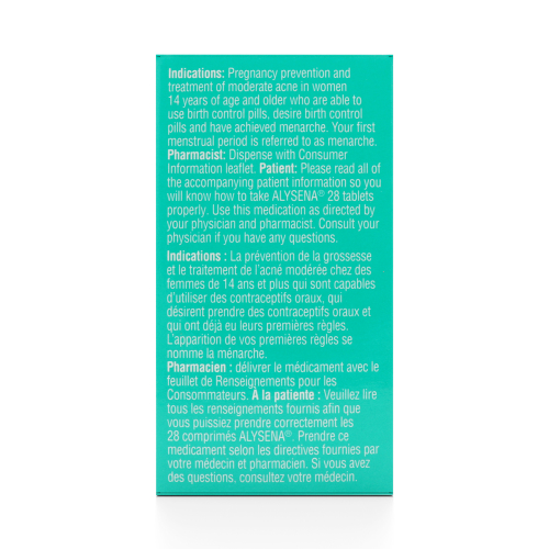 Apo Alysena 28 (Ethinyl Estradiol Levonorgestrel)