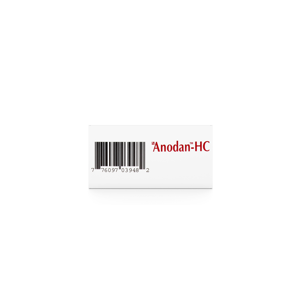 Anodan HC Suppository (Hydrocortisone Zinc)