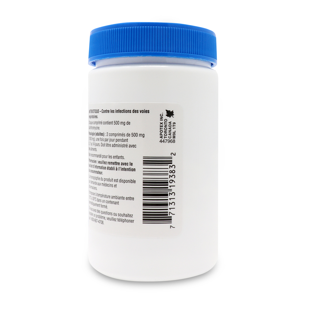 Apo Clarithromycin XL (Clarithromycin extended-release)