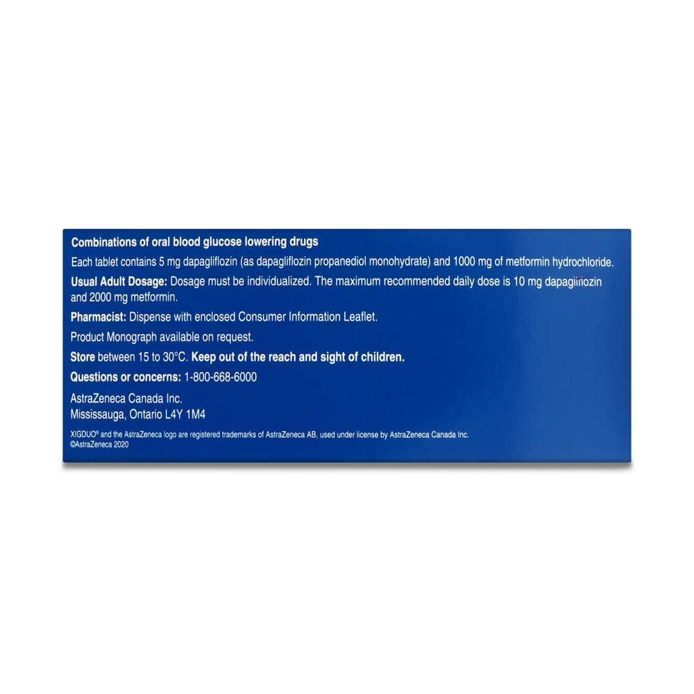 Xigduo (Metformin Dapagliflozin)