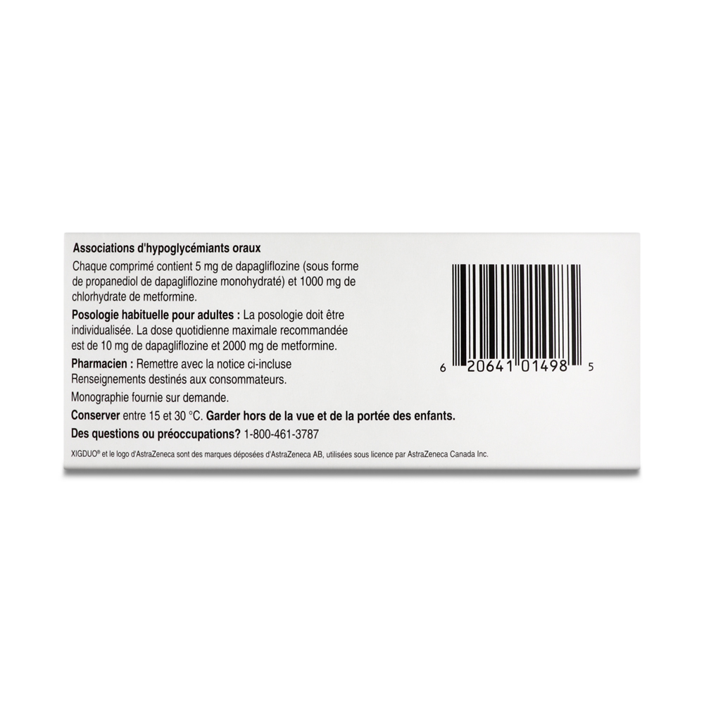 Xigduo (Metformin Dapagliflozin)