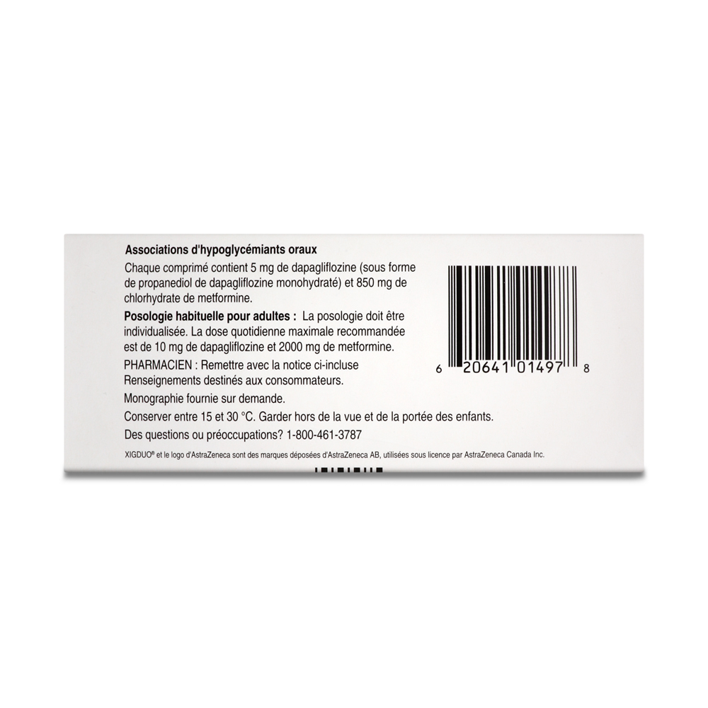 Xigduo (Metformin Dapagliflozin)