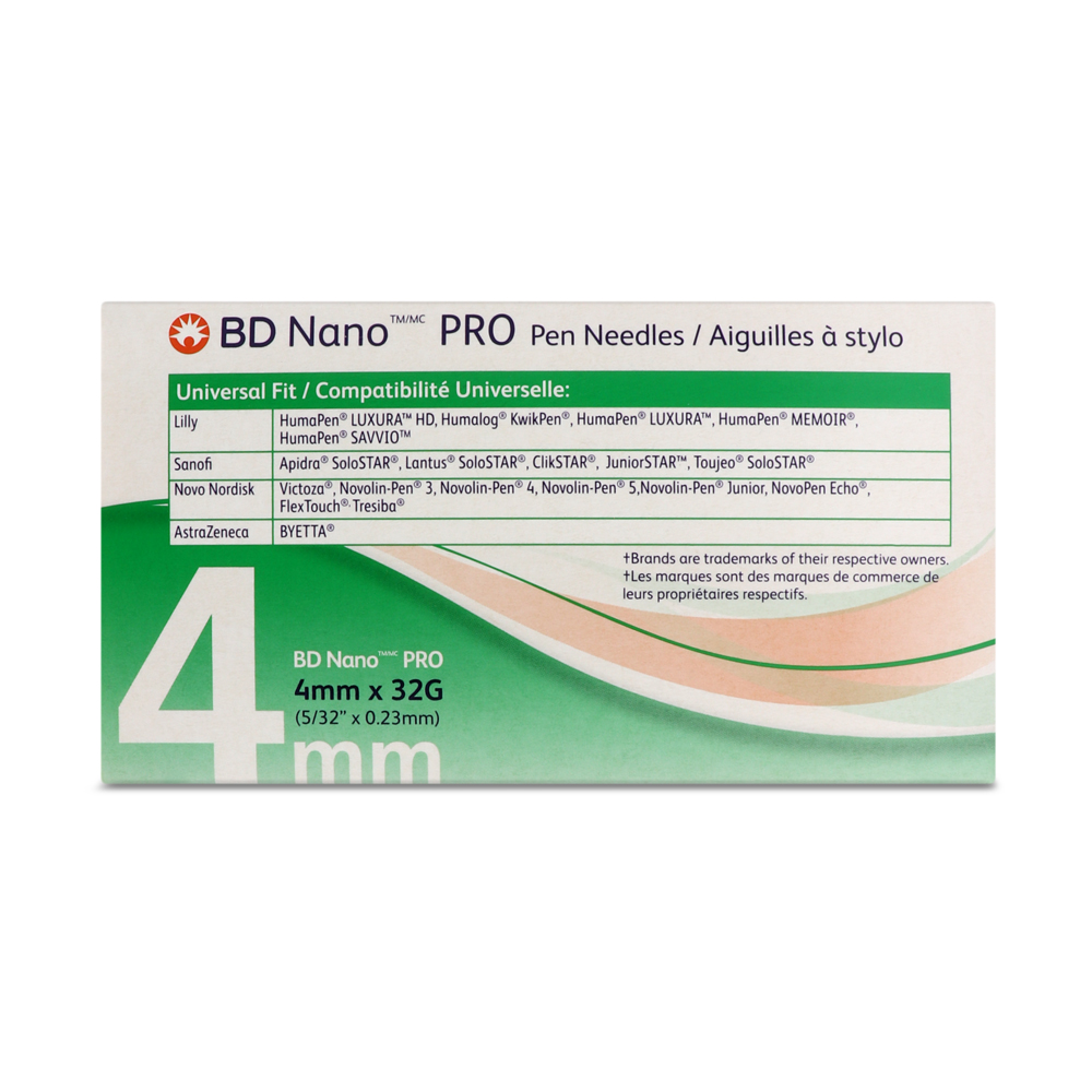 BD nano PRO (Ultra Fine pen needles)