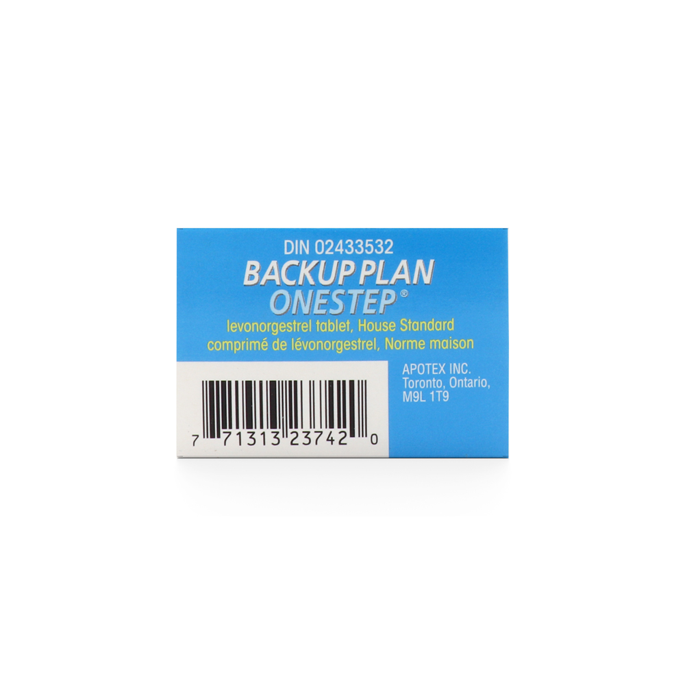 Backup plan onestep (Levonorgestrel)