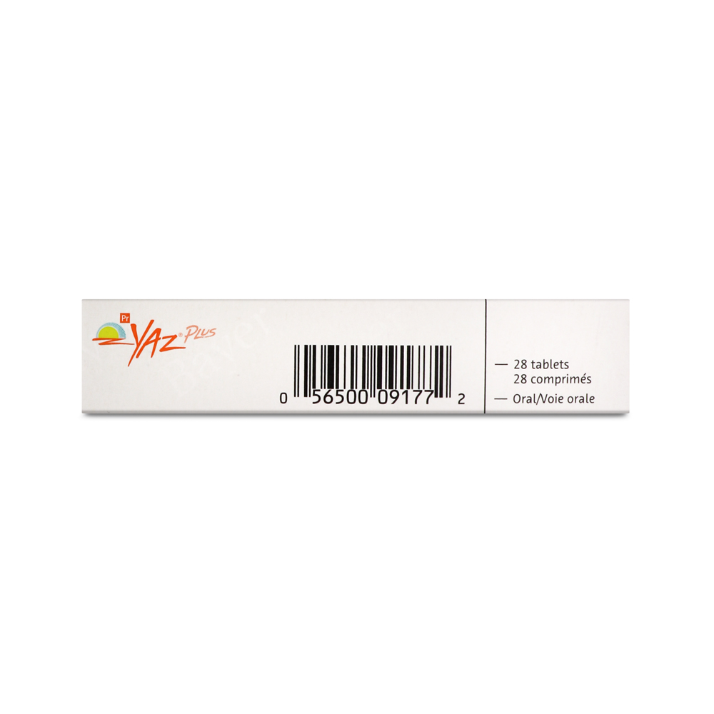 Yaz Plus (Ethinyl Estradiol Drospirenone Levomefolate)