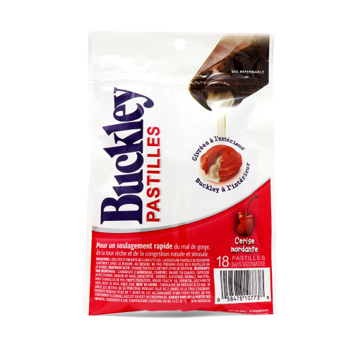 Buckley’s Lozenges Cherry (Menthol)
