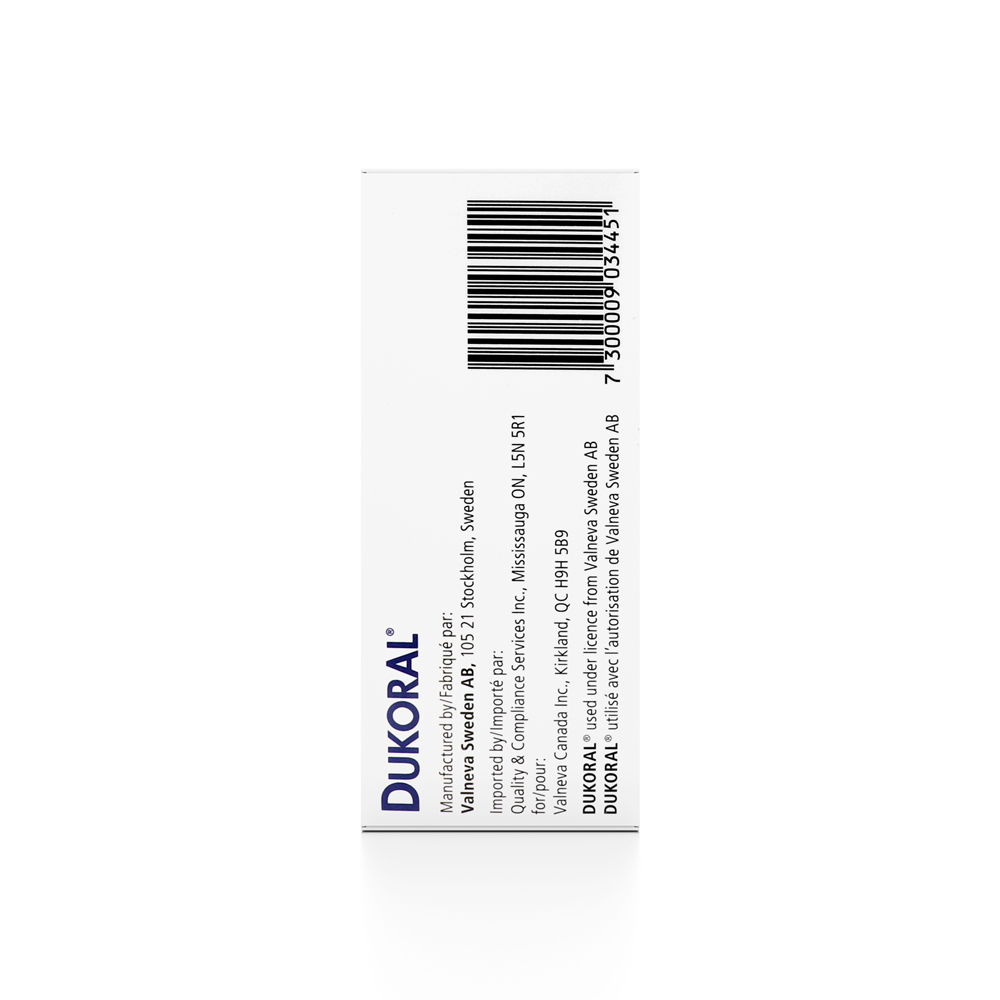 Dukoral Vaccine (Cholera and Travelers Diarrhea Vaccine)