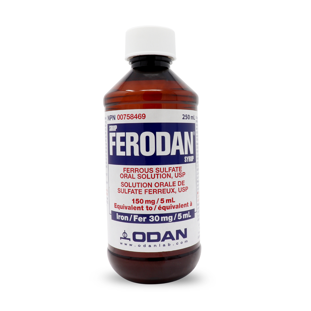Ferodan (Ferrous sulfate (Iron))