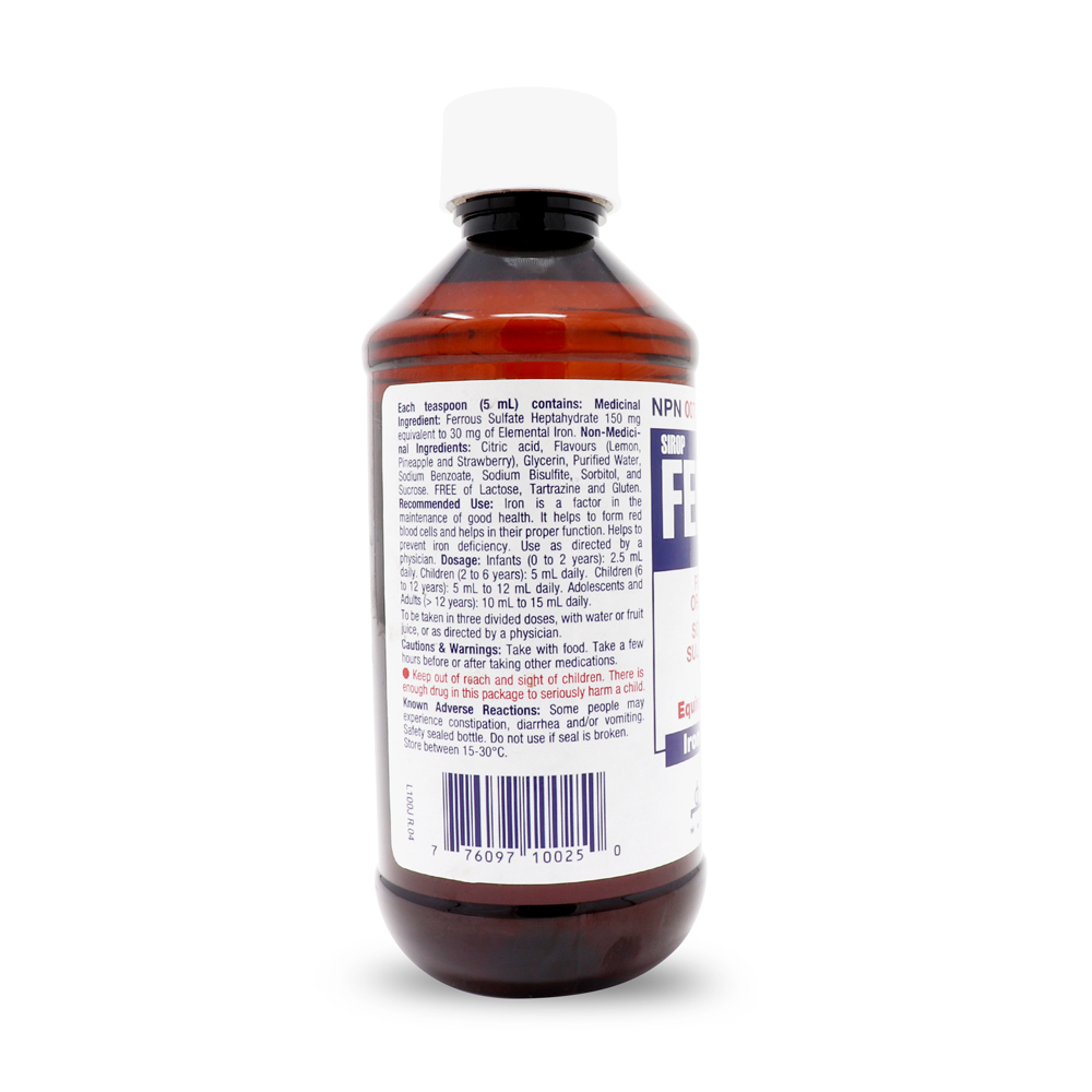 Ferodan (Ferrous sulfate (Iron))