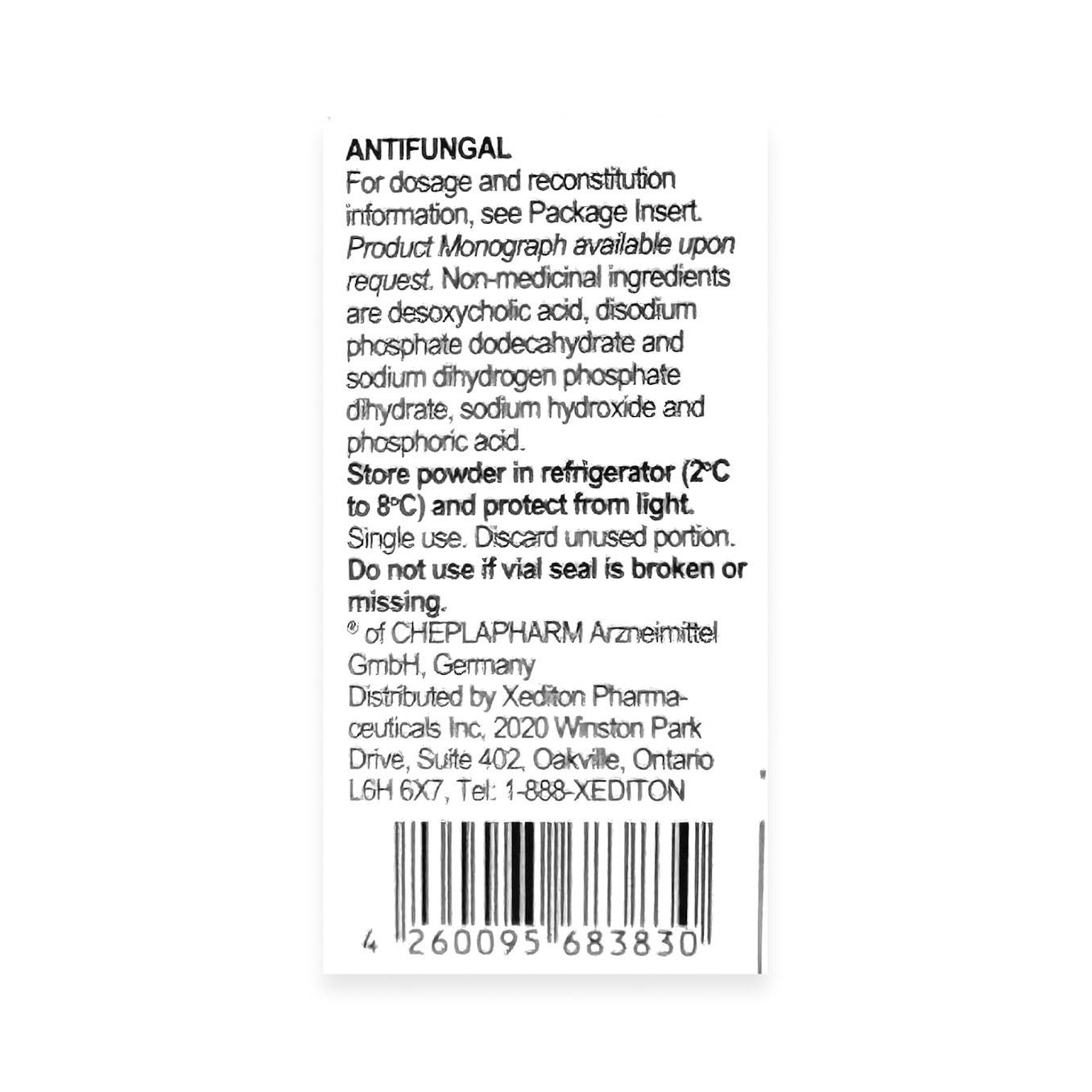 Fungizone (Amphotericine B)