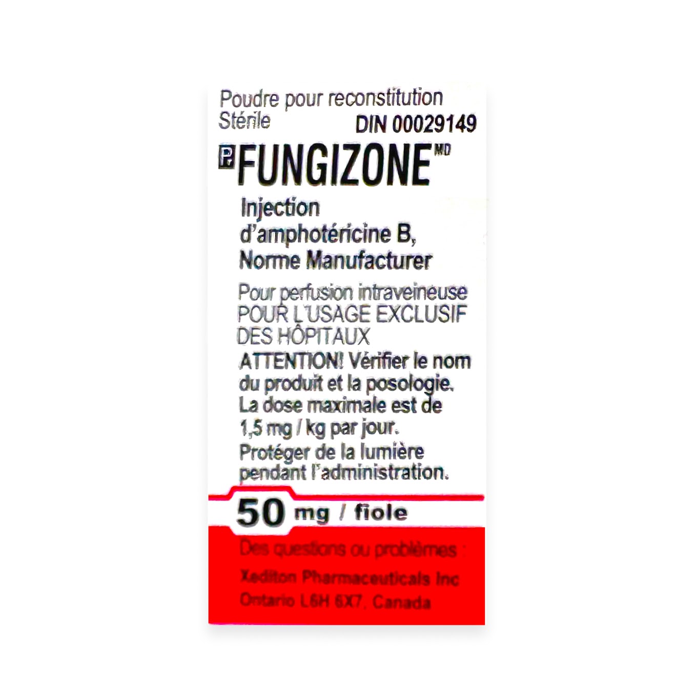 Fungizone (Amphotericine B)