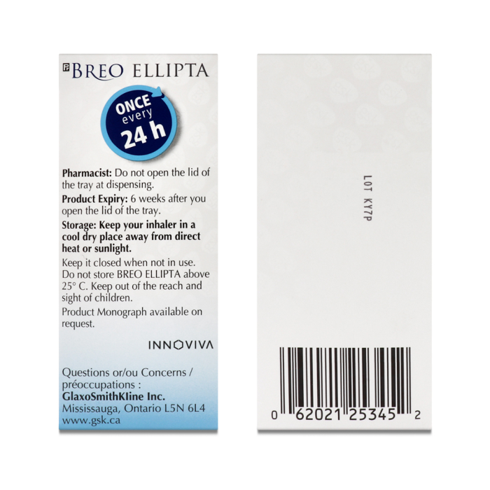Breo Ellipta (Fluticasone Vilanterol)