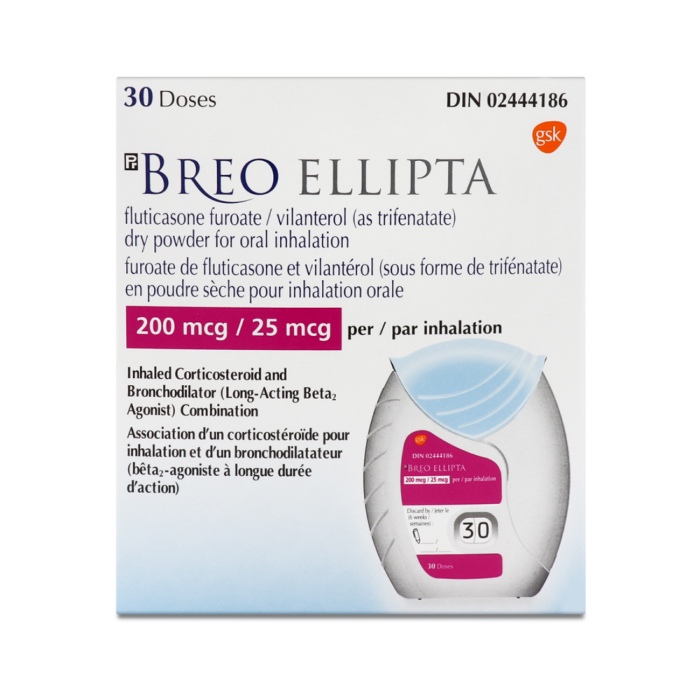 Breo Ellipta (Fluticasone Vilanterol)