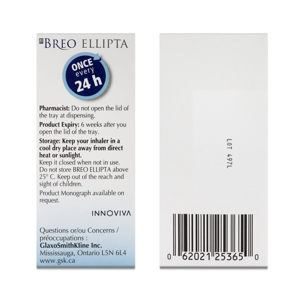 Breo Ellipta (Fluticasone Vilanterol)