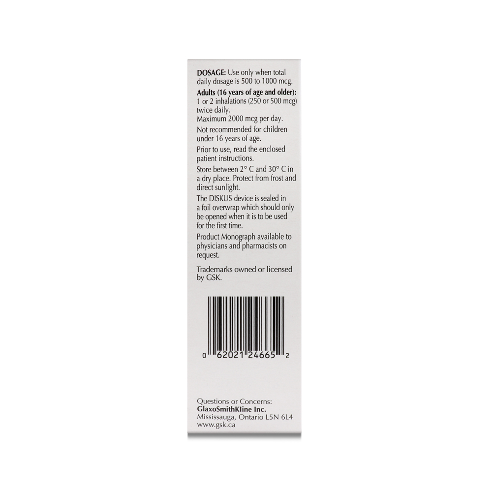 Flovent Diskus (Fluticasone)