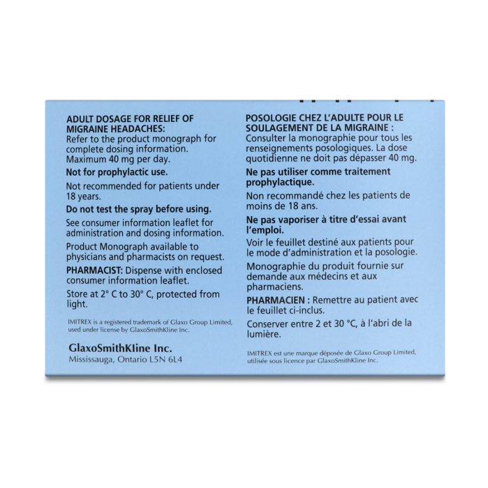 Imitrex (Sumatriptan)