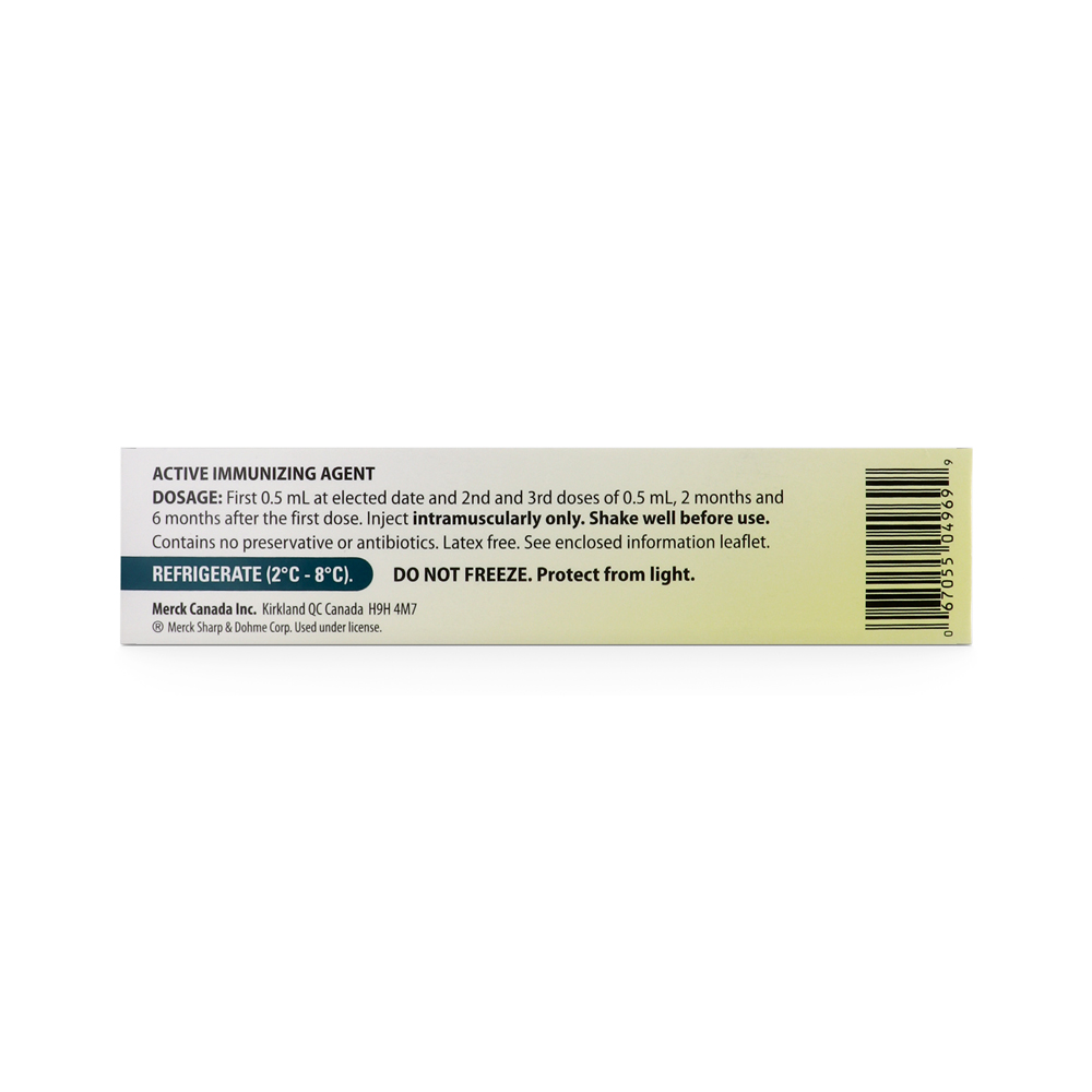 Gardasil 9 (Human Papillomavirus HPV Types 6 11 16 18 31 33 45 52 58)