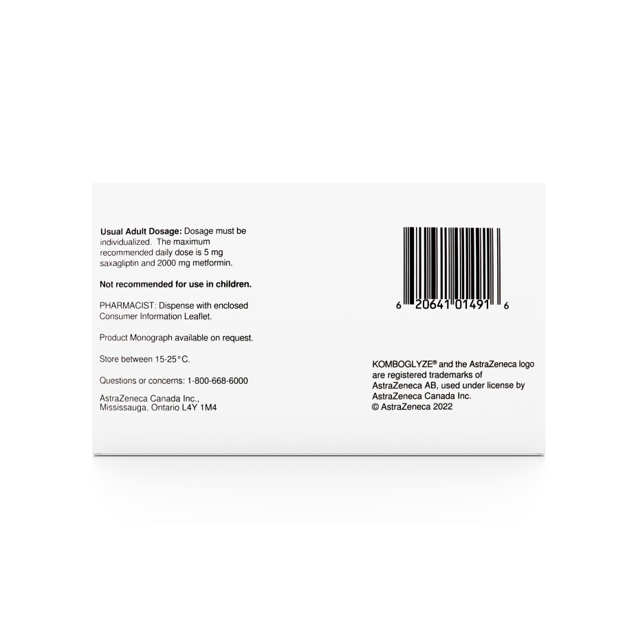 Komboglyze (Metformin Saxagliptin immediate-release)