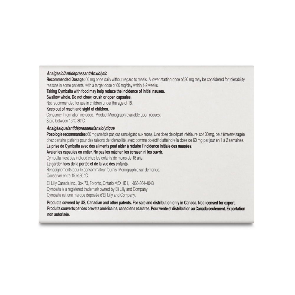 Cymbalta (Duloxetine)