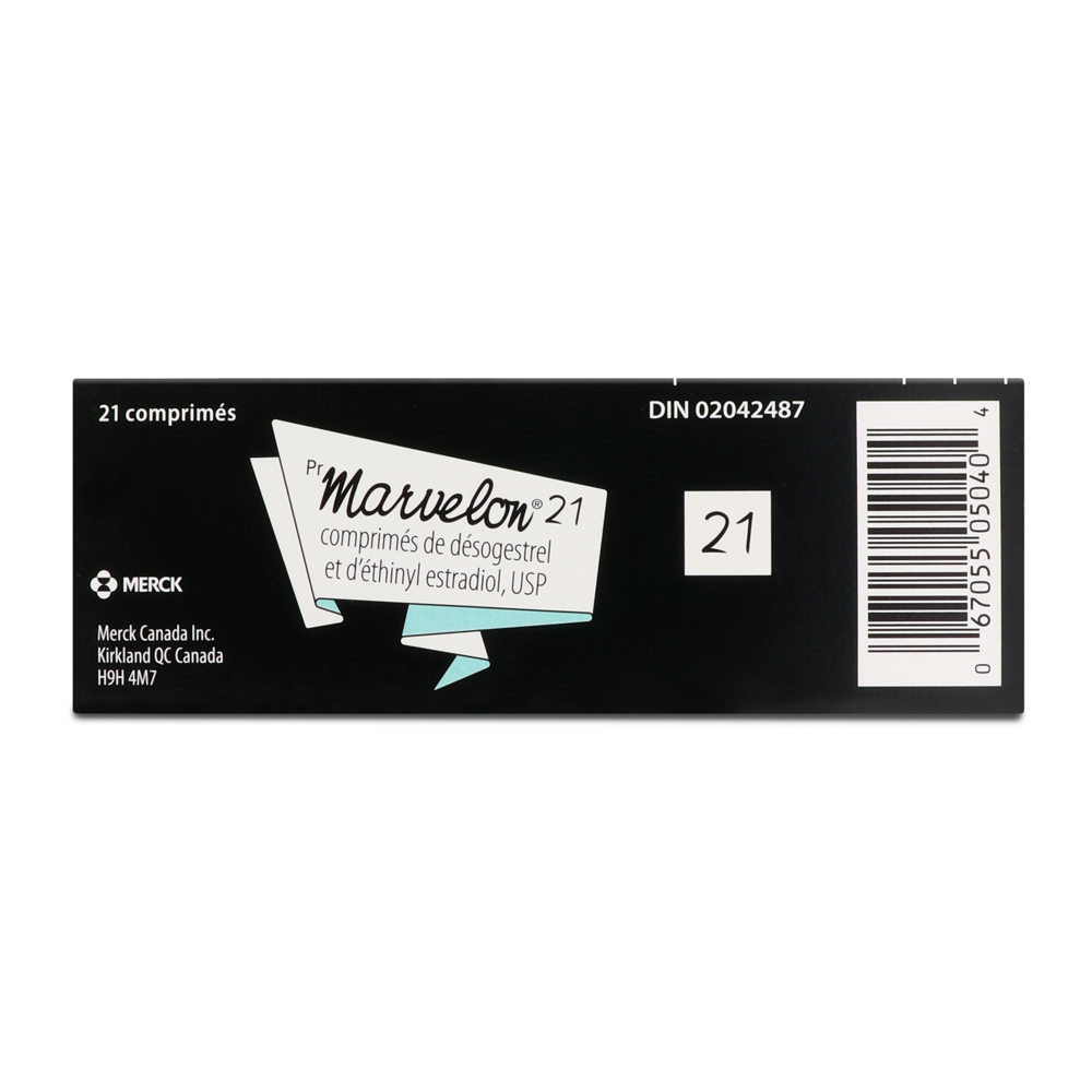 Marvelon 21 (Desogestrel Ethinyl Estradiol)