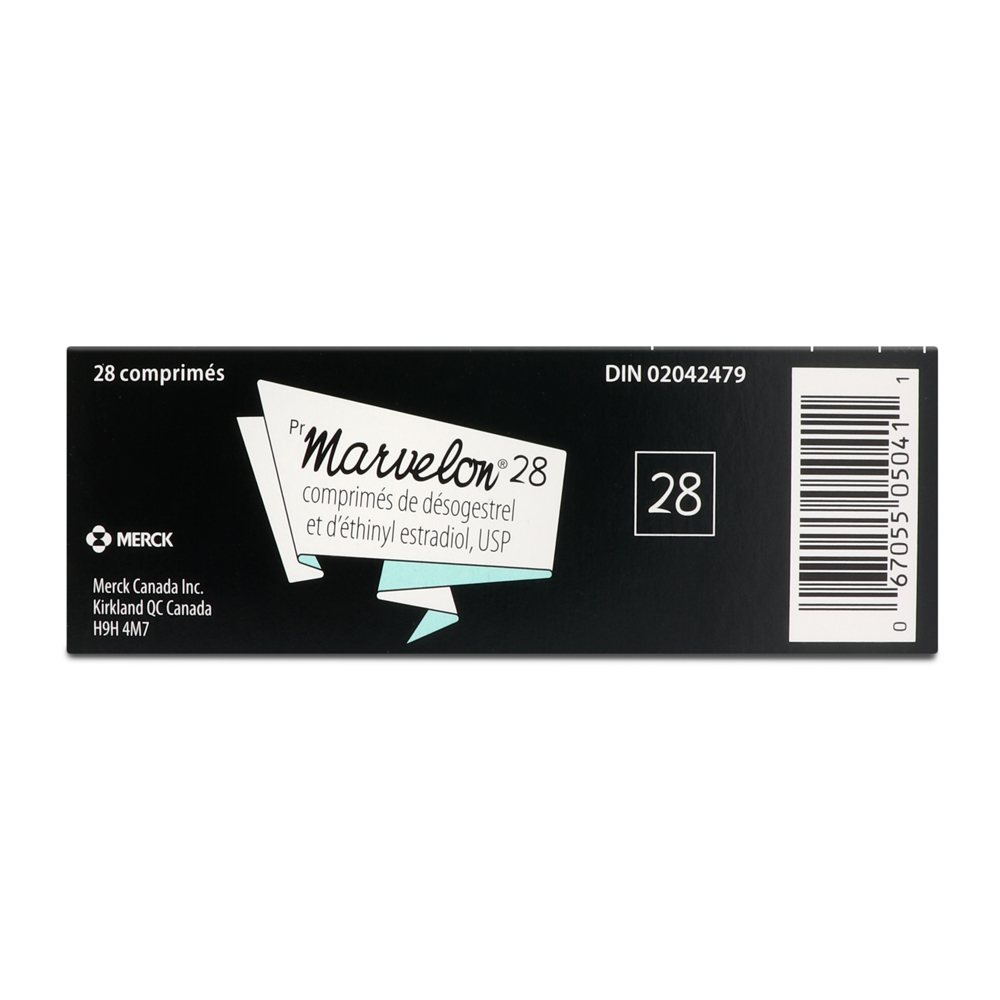 Marvelon 28 (Desogestrel Ethinyl Estradiol)