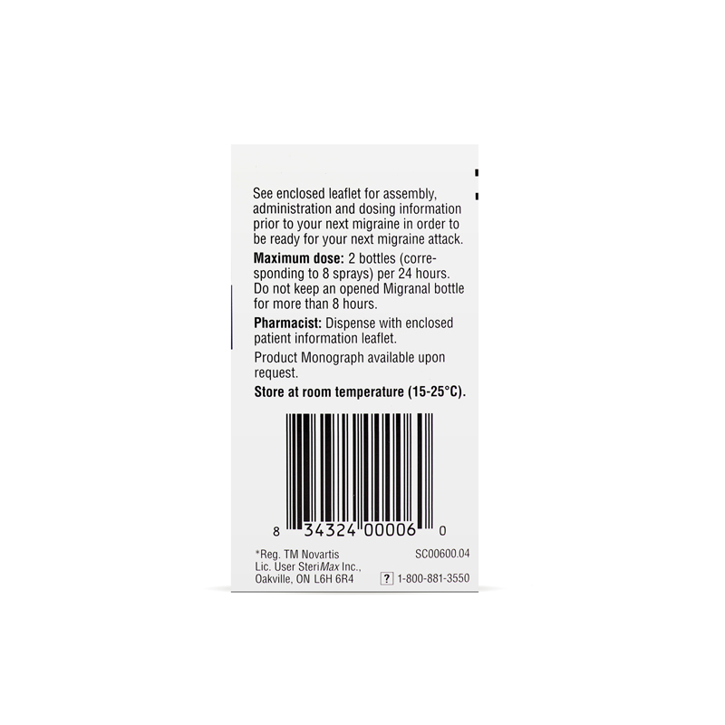 Migranal (Dihydroergotamine)