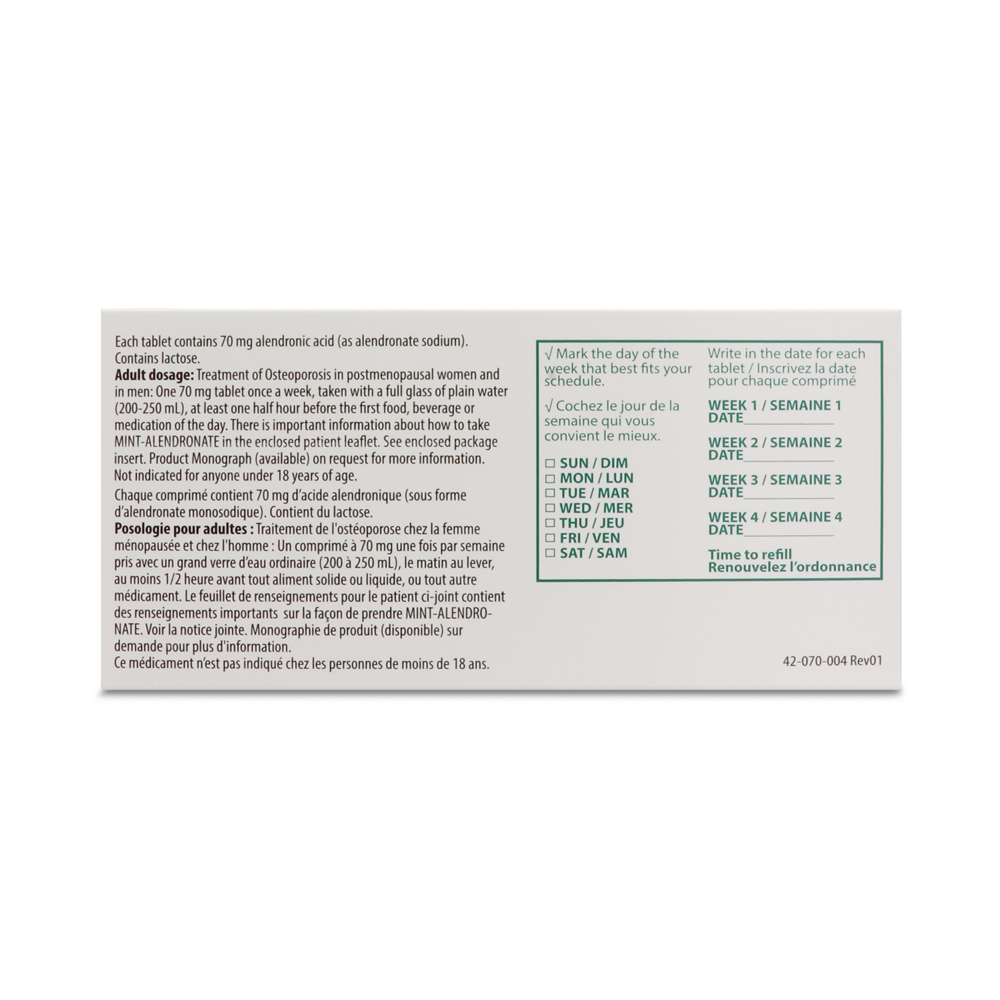 Mint Alendronate (Alendronate)