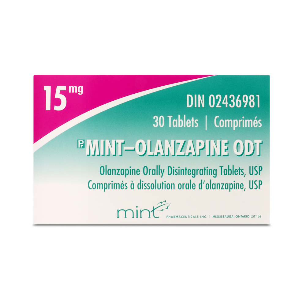 Mint Olanzapine ODT (Olanzapine orally-disintegrating tablets)