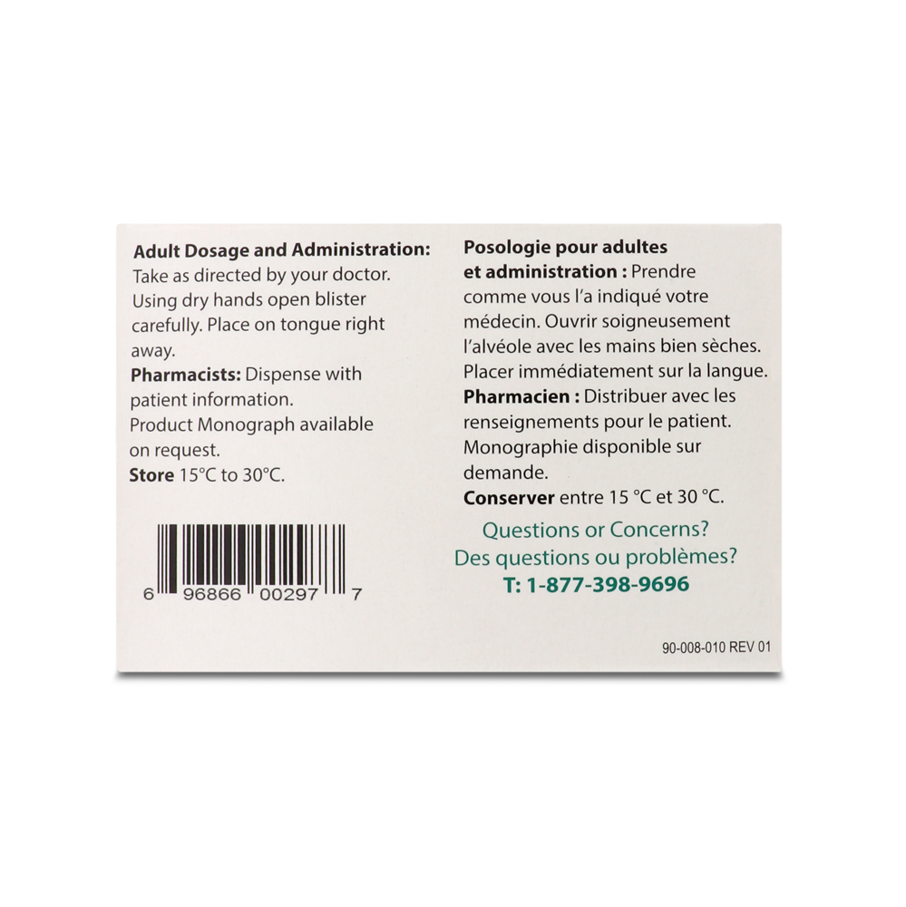Mint Ondansetron ODT (Ondansetron orally-disintegrating tablets)