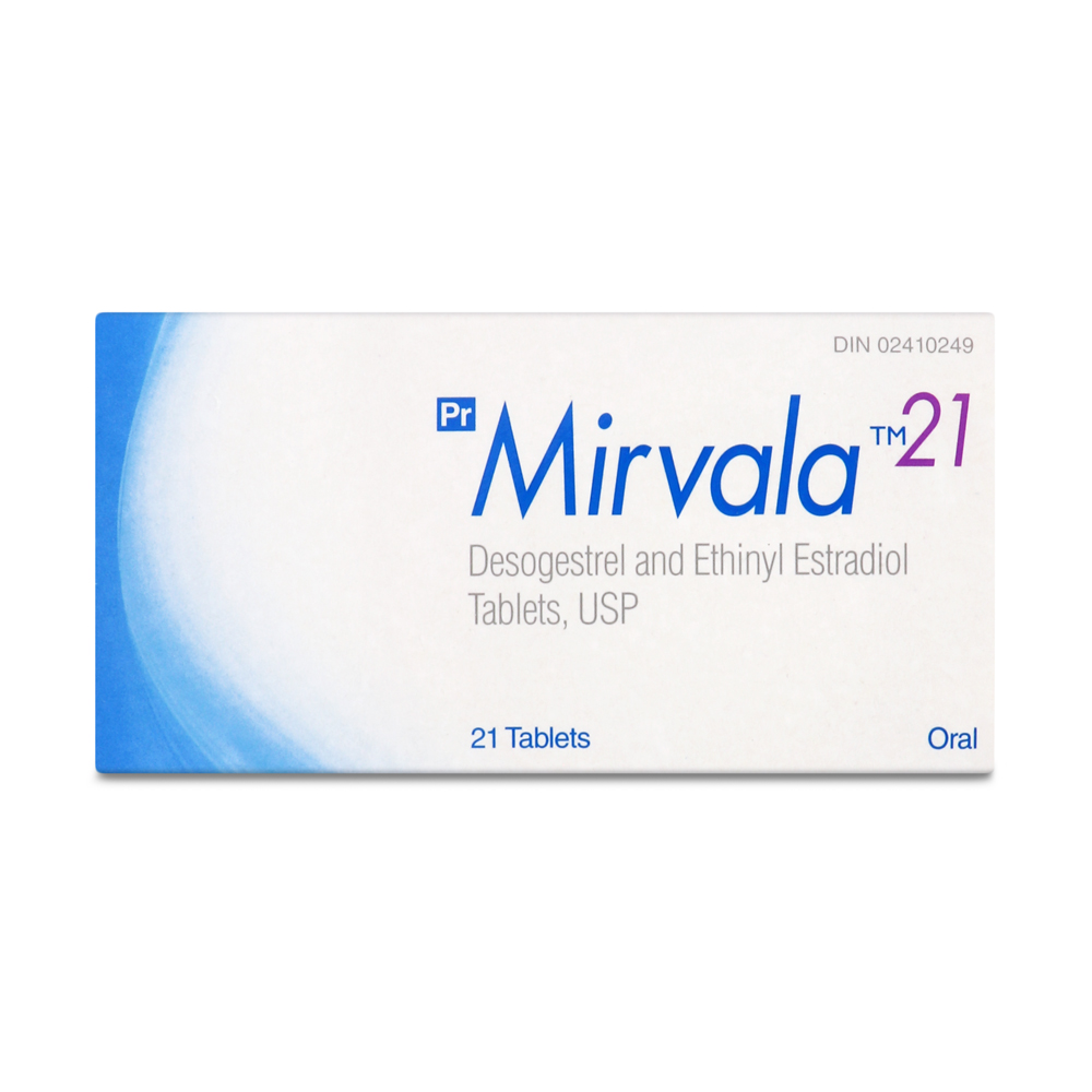 Mirvala (Desogestrel Ethinyl Estradiol)