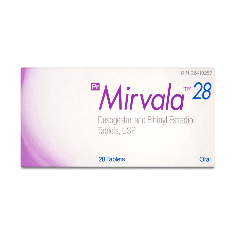 Mirvala (Desogestrel Ethinyl Estradiol)