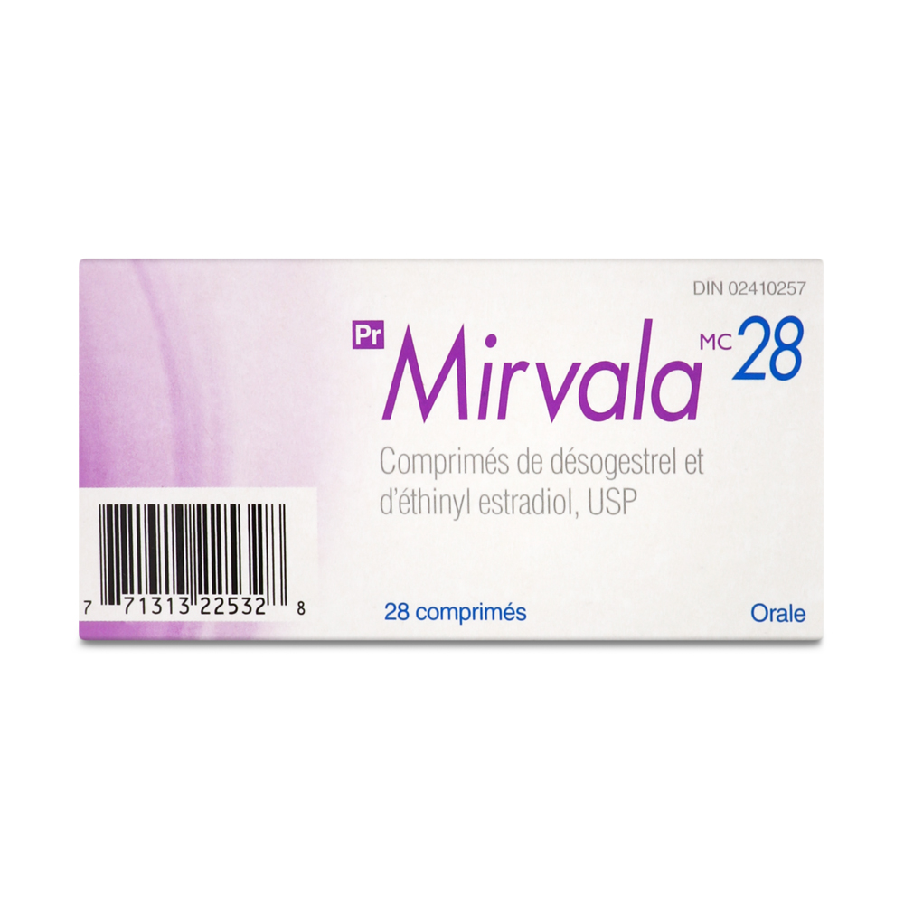 Mirvala (Desogestrel Ethinyl Estradiol)