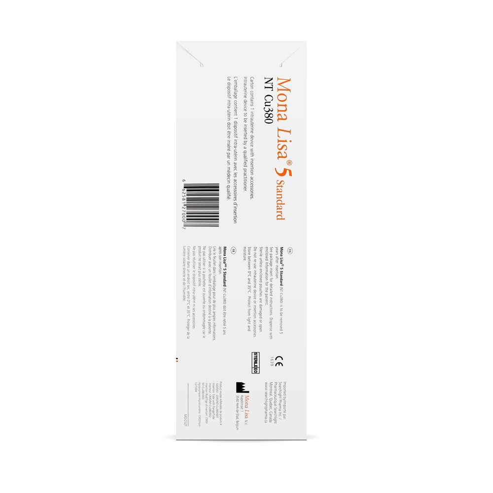 Mona Lisa 5 NT Cu380 (Copper IUD)