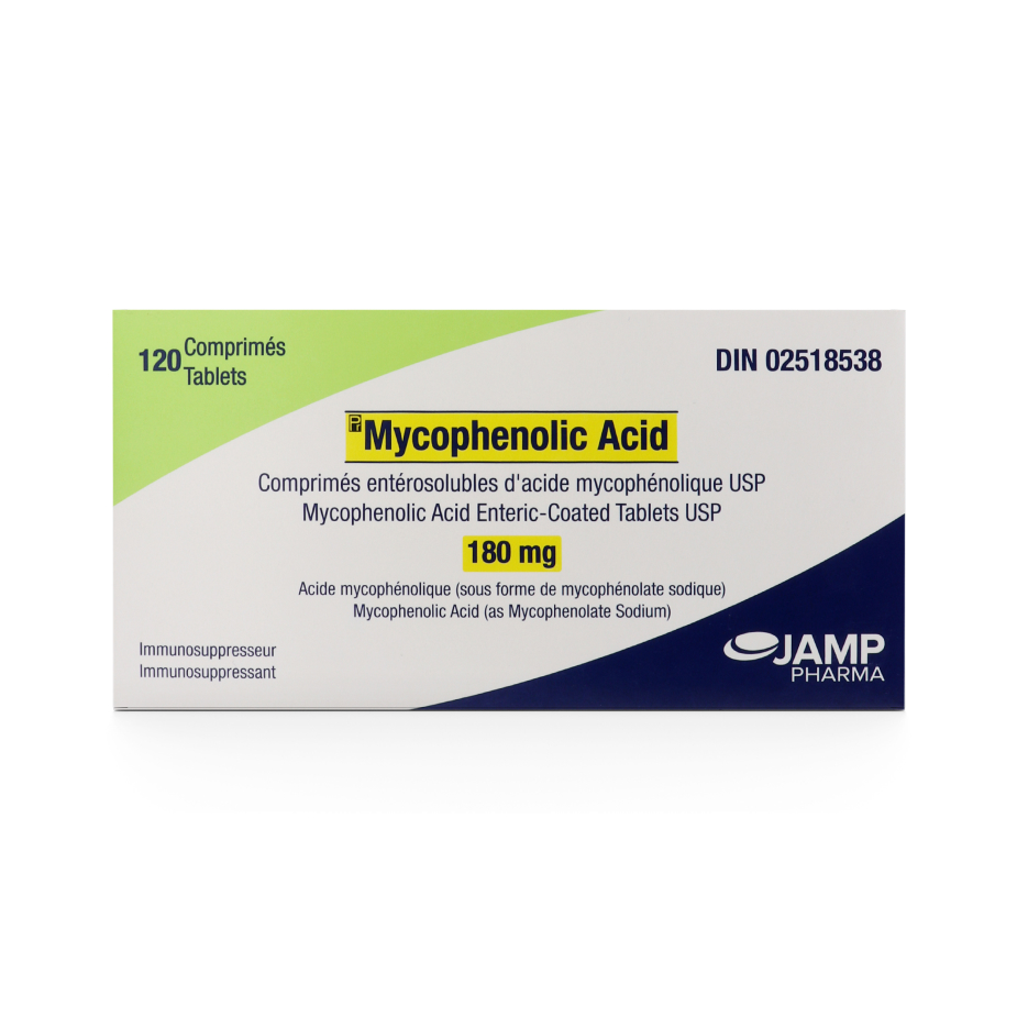 Jamp Mycophenolic Acid (Mycophenolate Sodium)