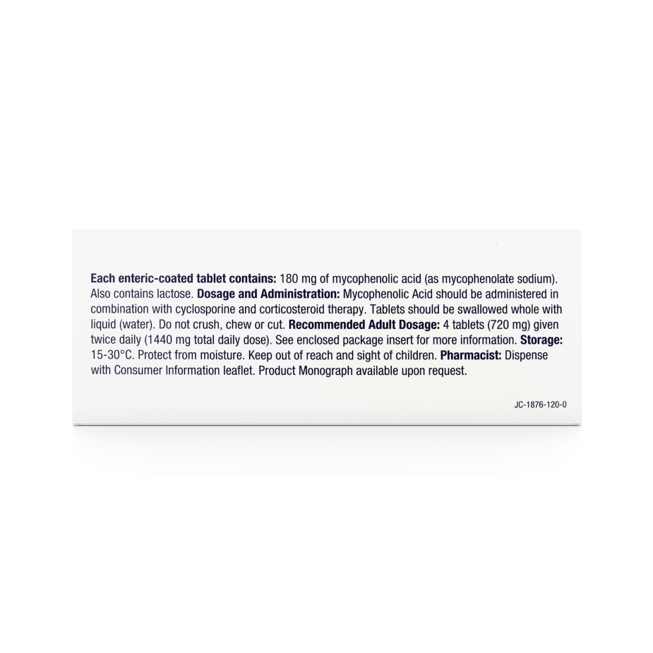 Jamp Mycophenolic Acid (Mycophenolate Sodium)