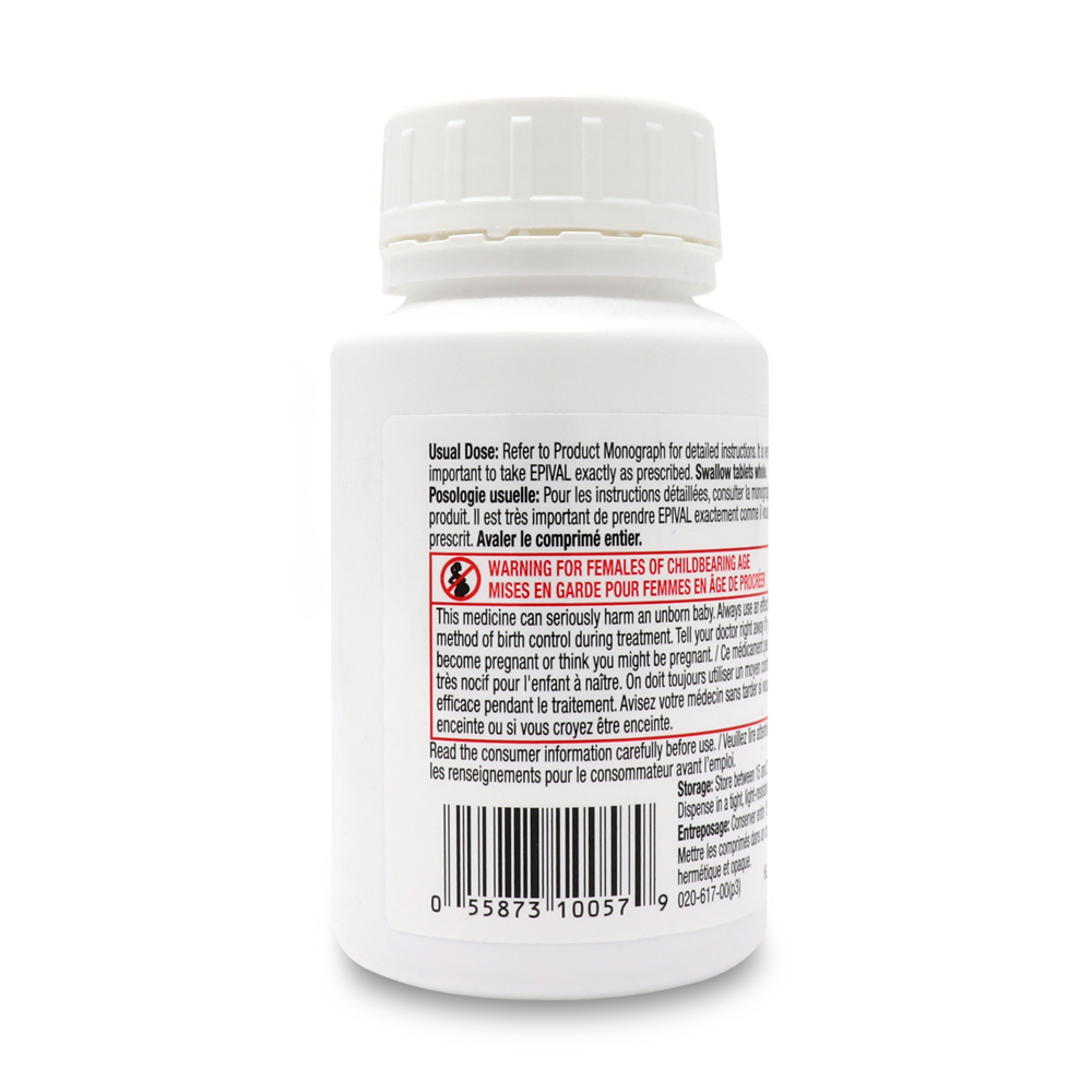 Epival (Divalproex)
