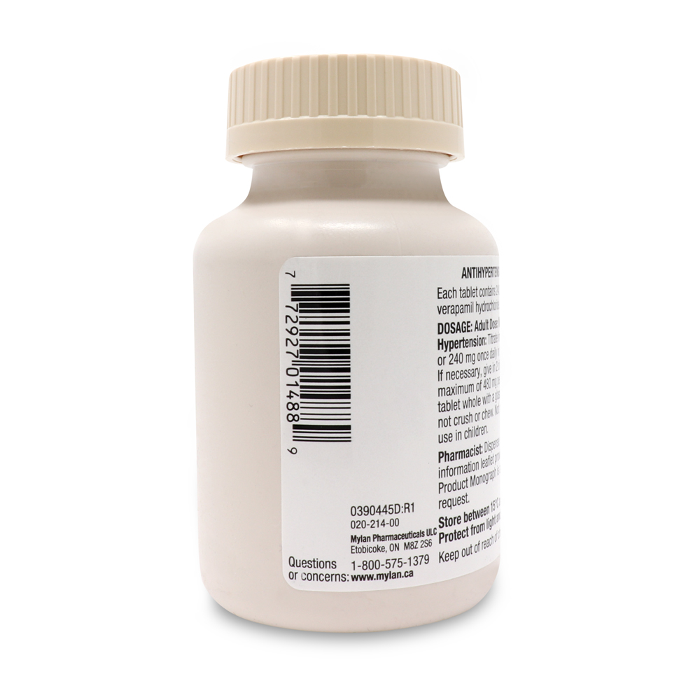 Mylan Verapamil SR (Verapamil extended-release)
