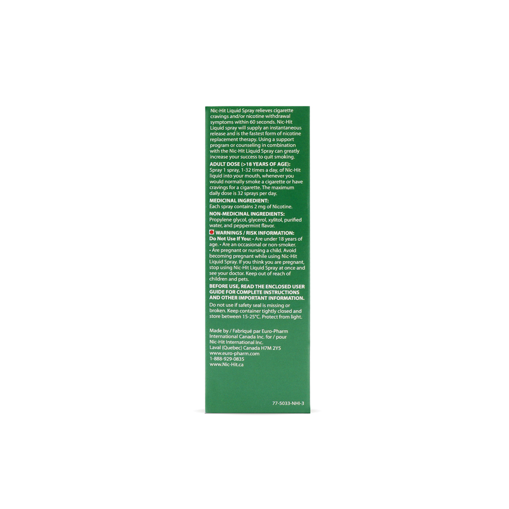 NIC HIT Mint (Nicotine)