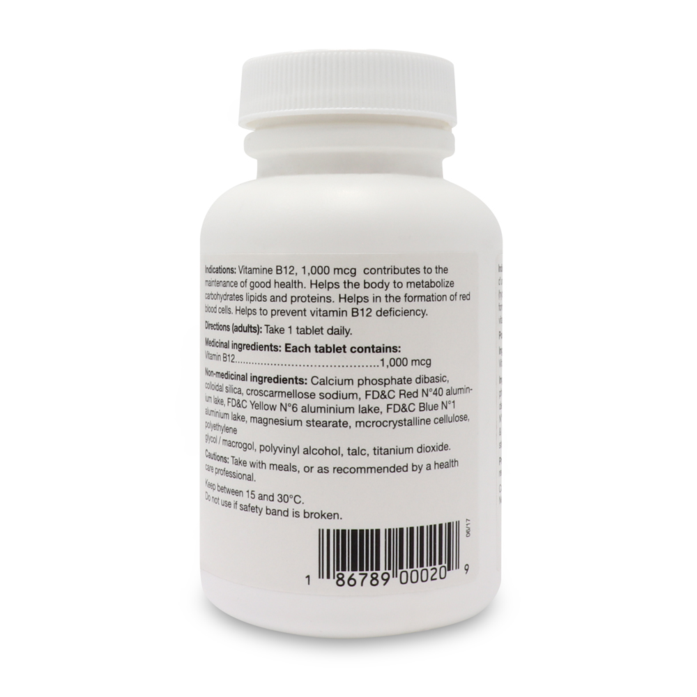 Opus B12 1000 MCG (Vitamin B12)