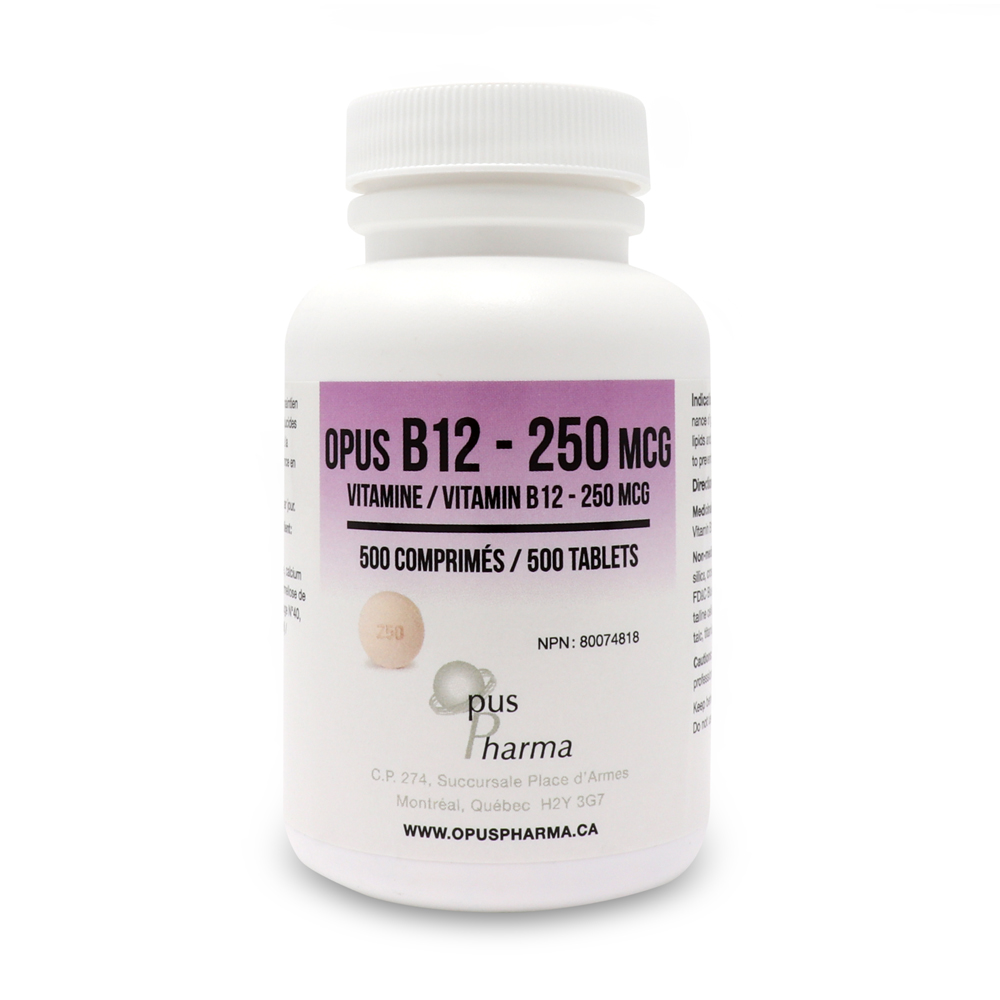 Opus B12 250 MCG (Vitamin B12)