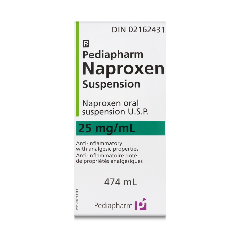 Pediapharm Naproxen suspension (Naproxen)