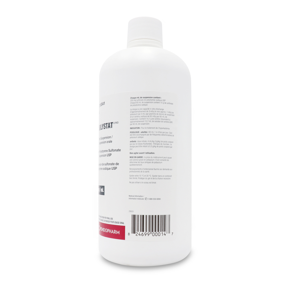 Solystat (Sodium Polystyrene Sulfonate)