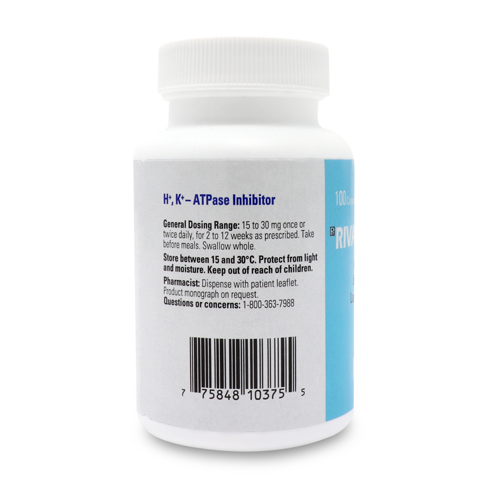 Riva Lansoprazole (Lansoprazole delayed-release)