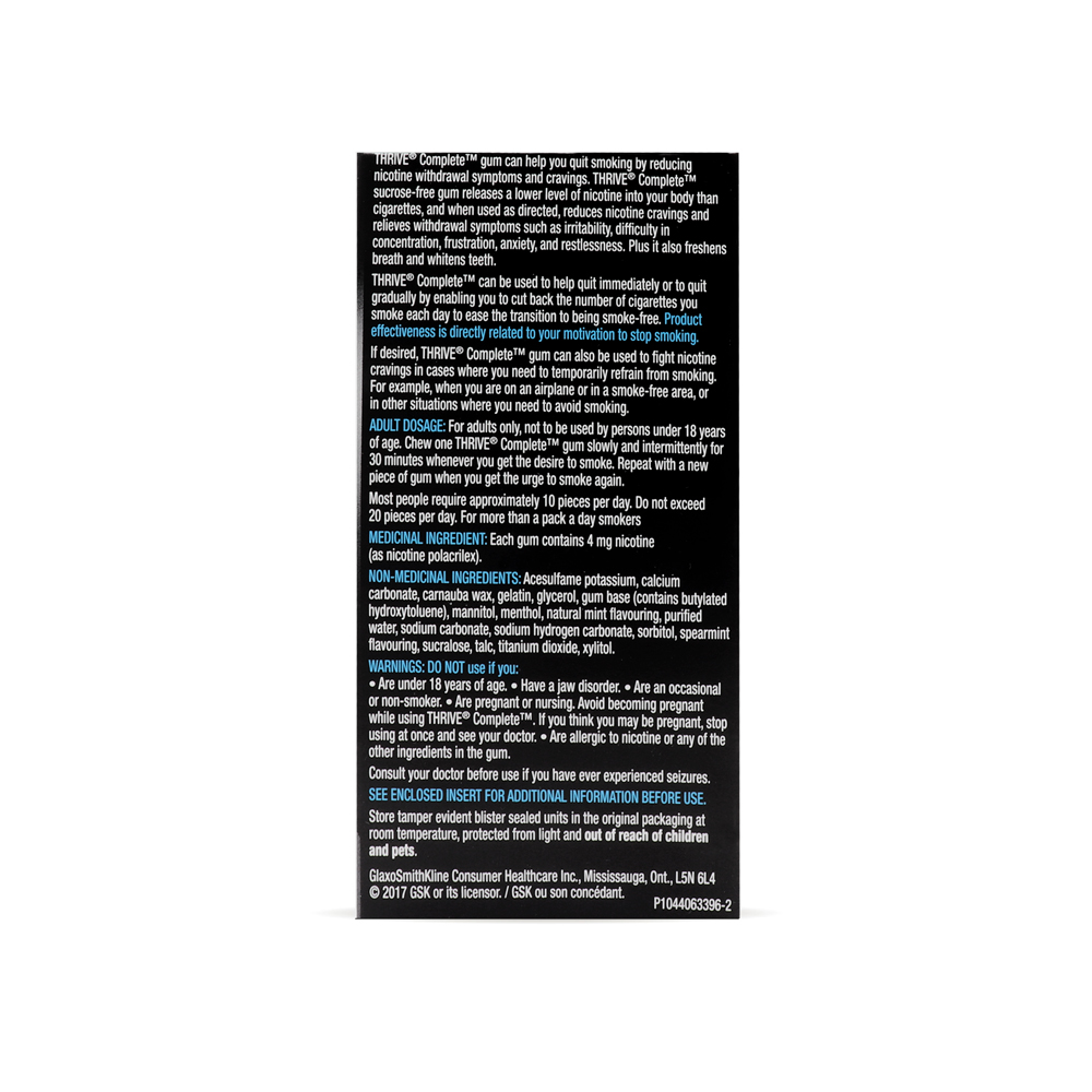 THRIVE COMPLETE Fresh spearmint Extra Strength (Nicotine)