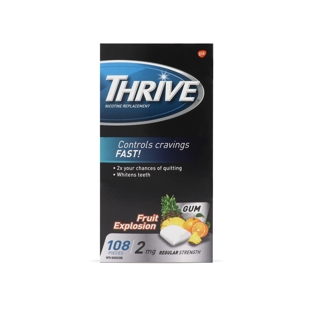 THRIVE Controls cravings FAST Fruit Explosion Regular Strength (Nicotine)