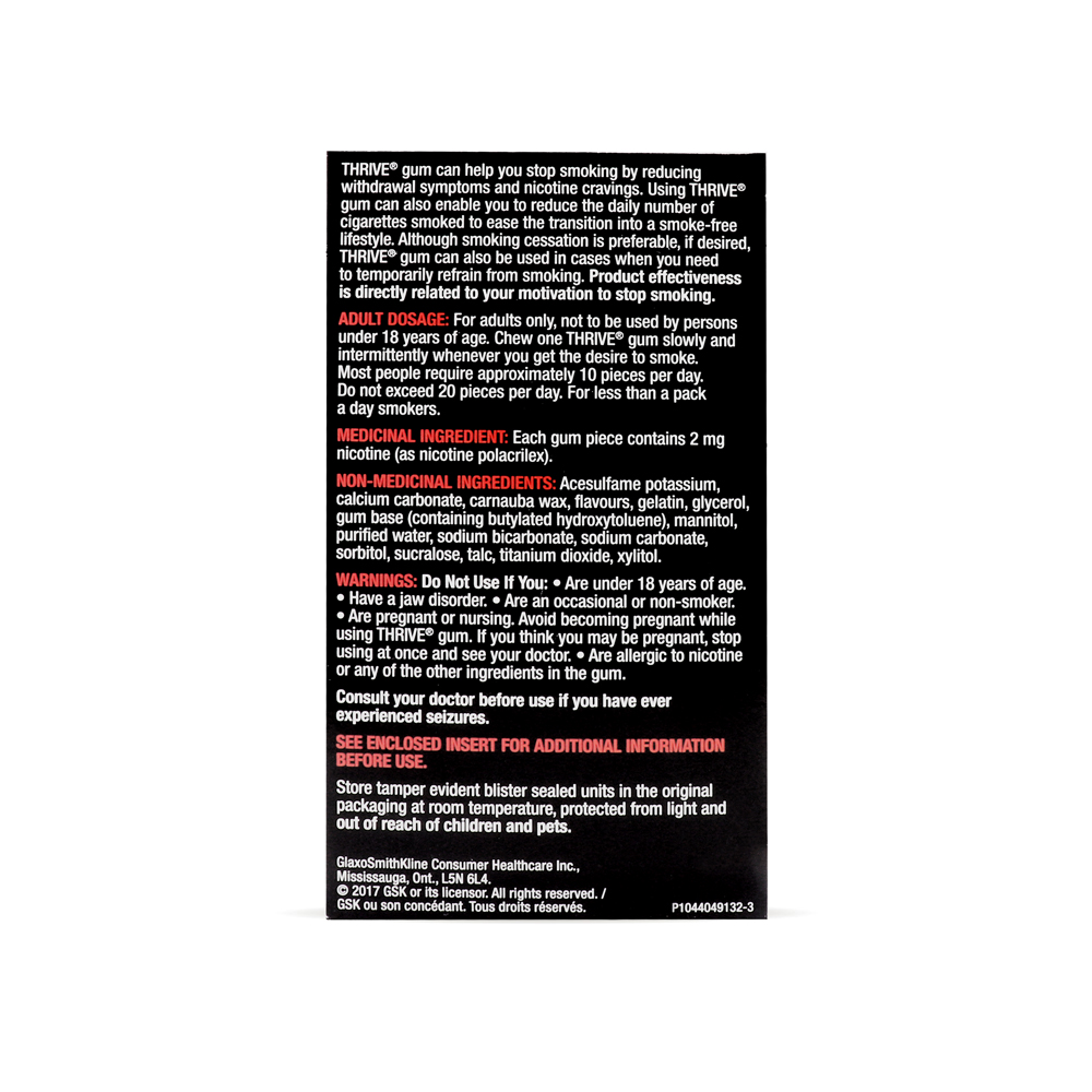 THRIVE Controls cravings FAST Fruit Explosion Regular Strength (Nicotine)