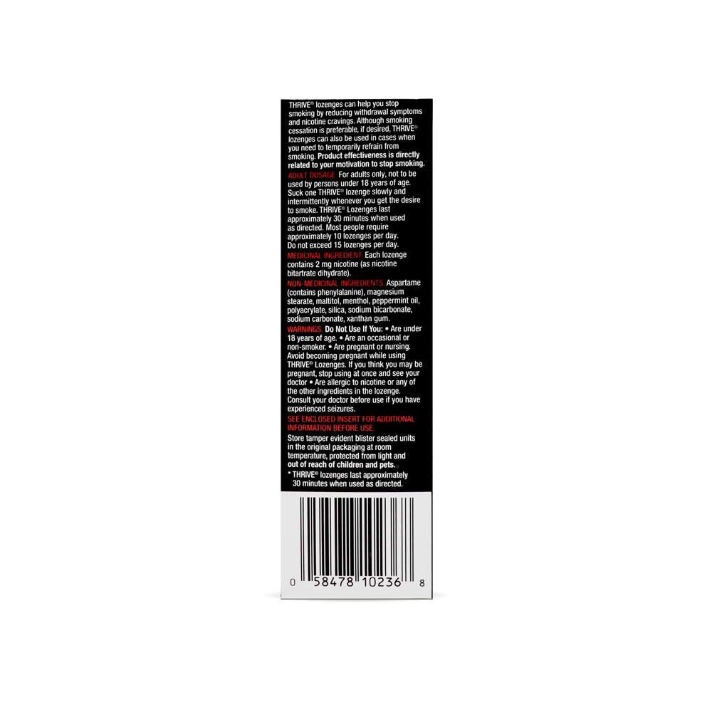 THRIVE Works FAST & it last Peppermint Chill Extra Strength (Nicotine)