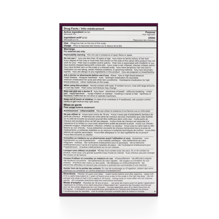 Womens Rogaine (Minoxidil)