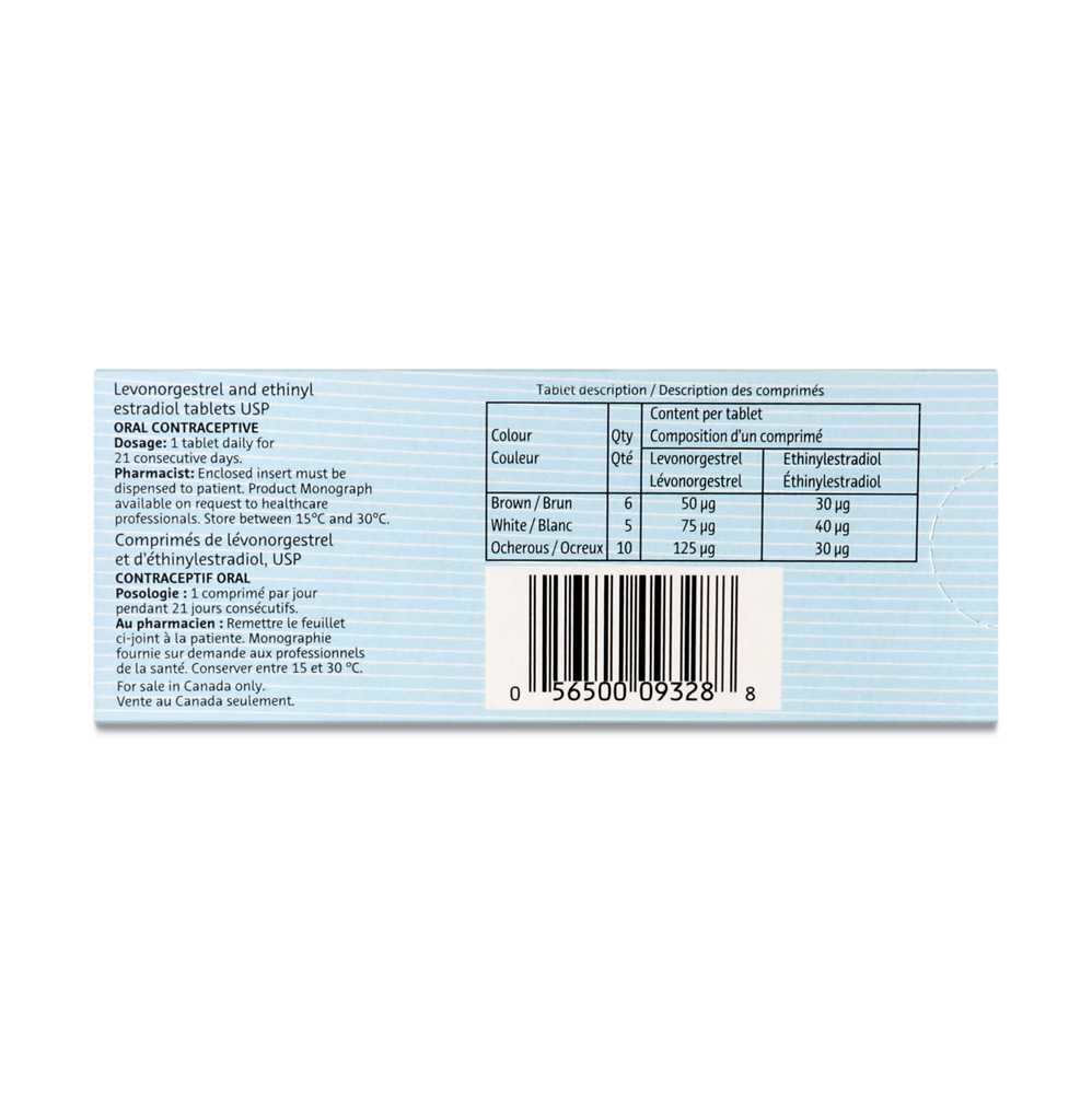 Triquilar 21 (Ethinyl Estradiol Levonorgestrel)